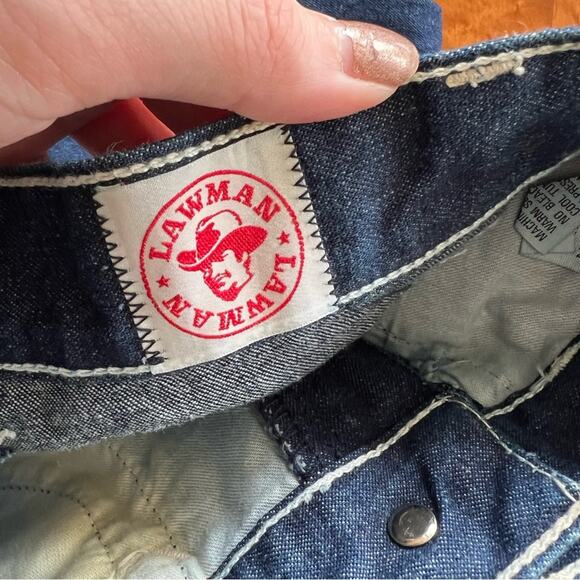 Deadstock Vintage Lawman Staghorn High Rise Western Jeans (Extra Long) - Picture 10 of 11